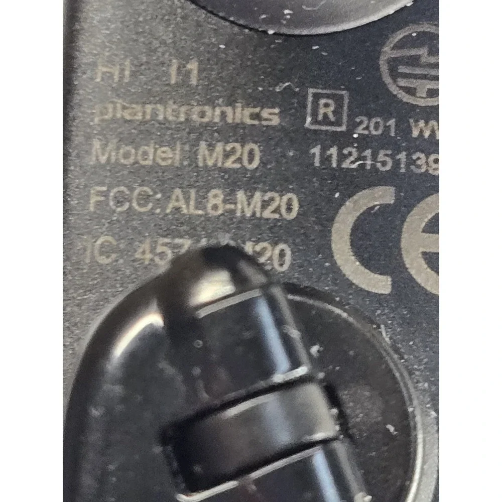 For Parts Plantronics Black Ear-hook Bluetooth Earbud Headset Single Earpiece